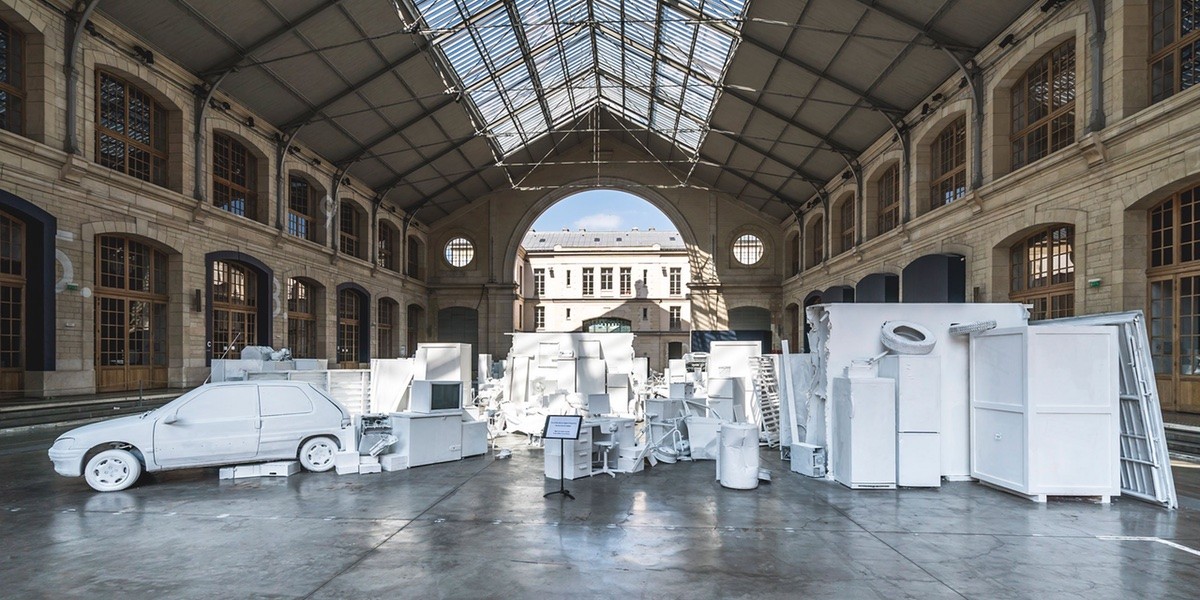 Vhils Takes Over Paris With Two Solo Shows