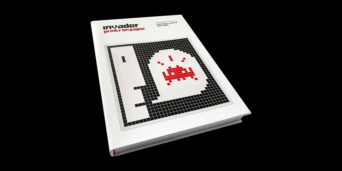 Prints on Paper book by Invader