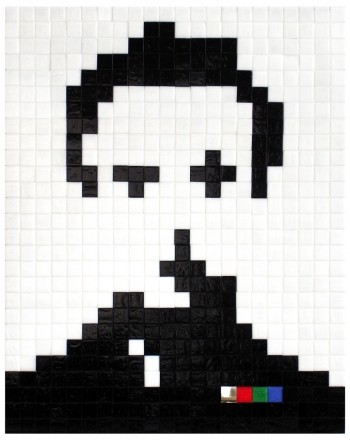 Invader Exhibition at the International Centre of Graphic Arts (MGLC)