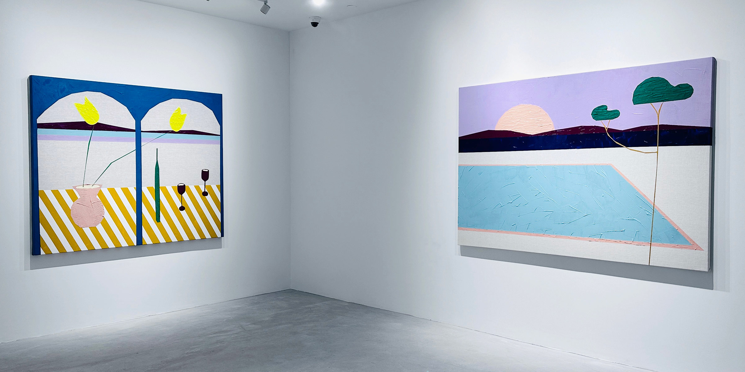 Glimmers of Summer by Ben Arpea with Over the Influence art gallery, Hong Kong